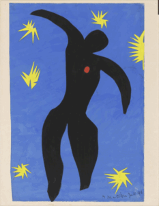 Henri Matisse  Icare, de la série Jazz(1943-1946)